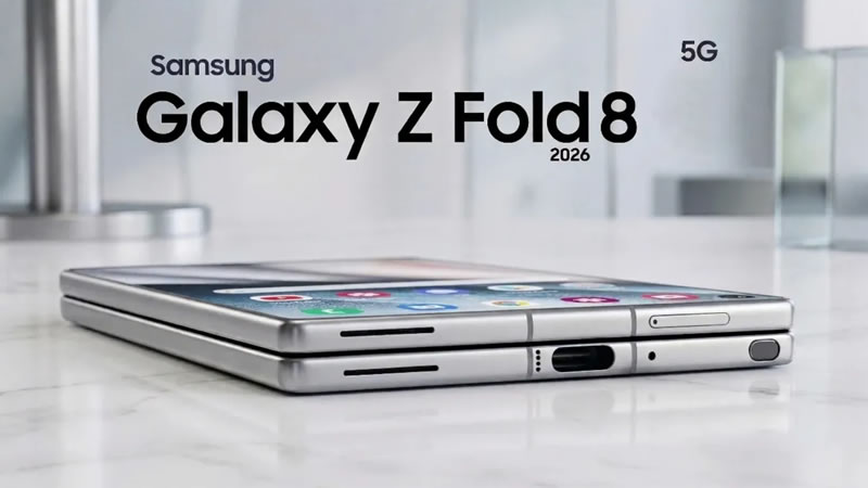 Latest Samsung Galaxy Z Fold 8 Leak Shows Fresh Tech For 2026