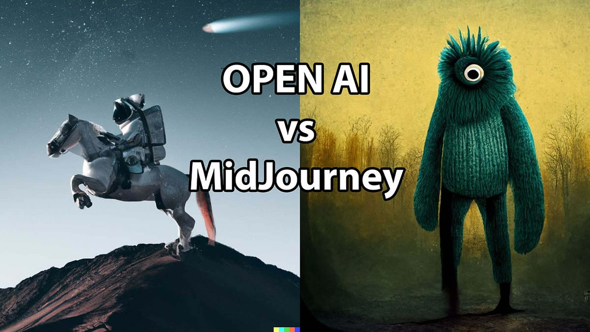 Midjourney vs DALL-E for beginners