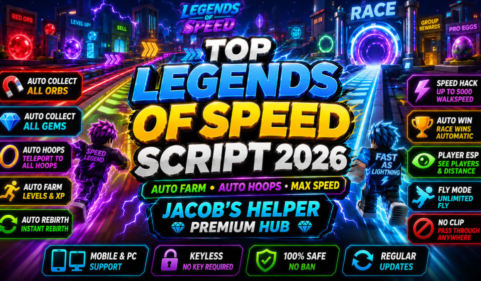 Legends Of Speed Script