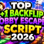 Top +1 Backflip Obby Escape Script 2026, Auto Win, Keyless
