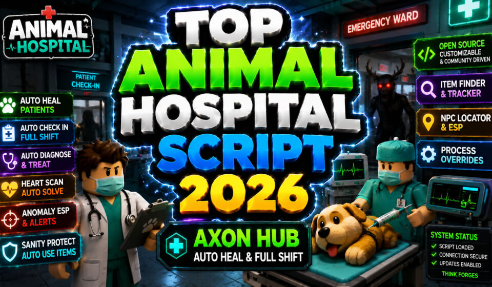 Top Animal Hospital Script 2026, Axon Hub, Auto Heal