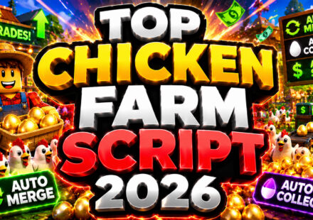 Top Chicken Farm Script 2026, Auto Merge, Auto Collect