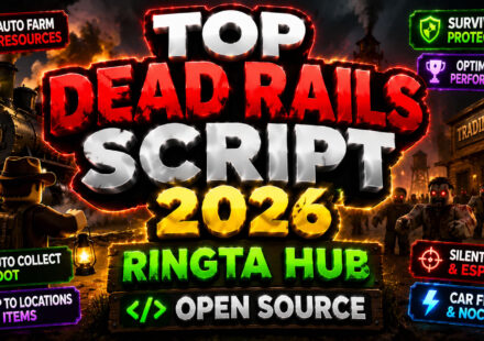 Top Dead Rails Script 2026, Ringta Hub, Open Source