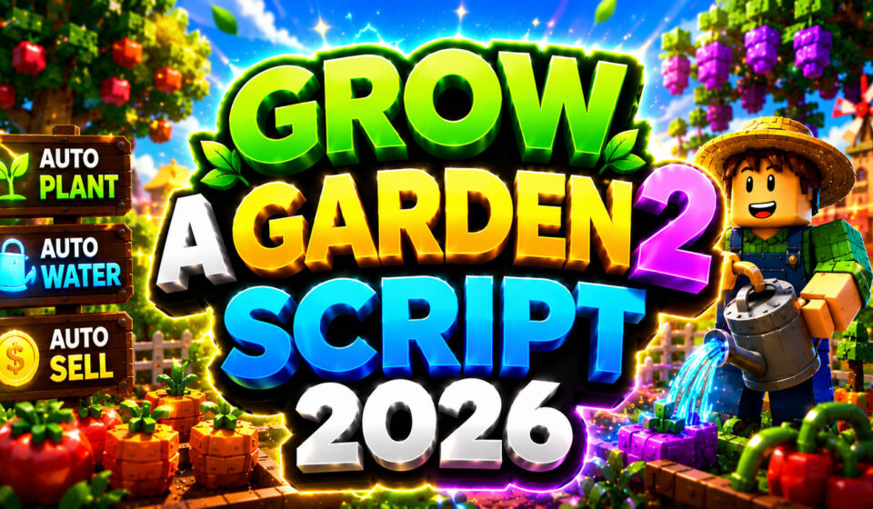Top Grow a Garden 2 Script 2026, Auto Plant, Auto Sell
