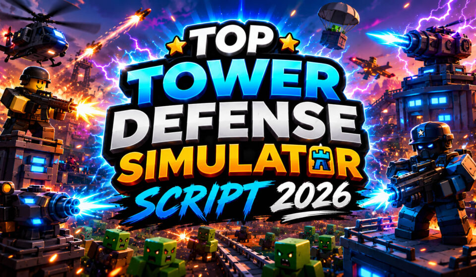 Top Tower Defense Simulator Script 2026, Auto Farm Setup