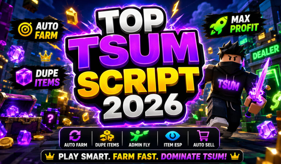 Top TSUM Script 2026, Auto Farm, Dupe Items Setup