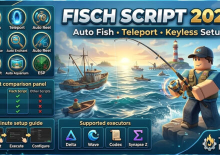 Top Fisch Script 2026, Keyless Auto Reel, Instant Fish
