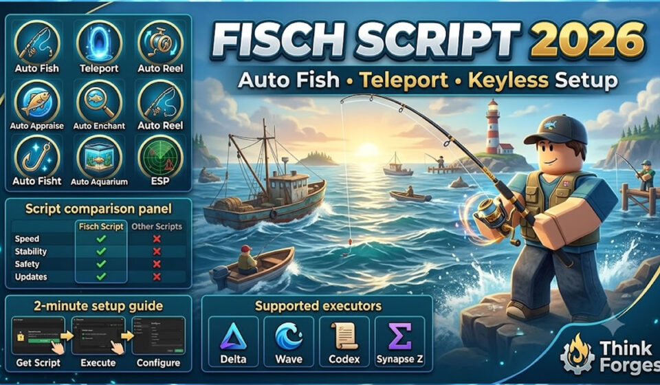 Top Fisch Script 2026, Keyless Auto Reel, Instant Fish