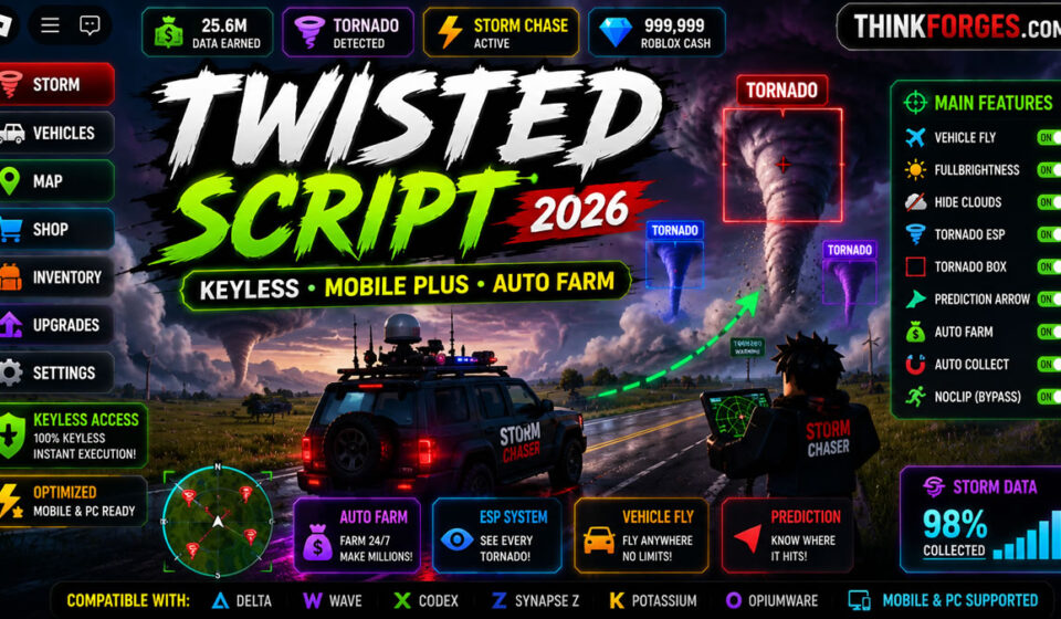 Best Twisted Script 2026, Twisted Hub, Keyless Vehicle Fly