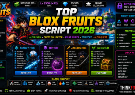 Best Blox Fruits Script 2026, Weapon Farm, Auto Leveling