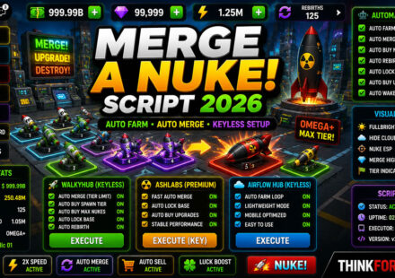 Best Merge a Nuke! Script 2026, Keyless Auto Buy Spawn
