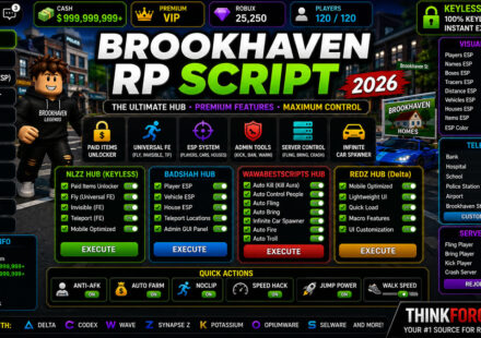 Best Brookhaven RP Script 2026, Hitbox Expander, Keyless