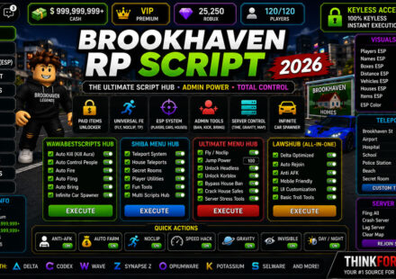 Top Brookhaven RP Script 2026, Auto Kill, Headless Setup