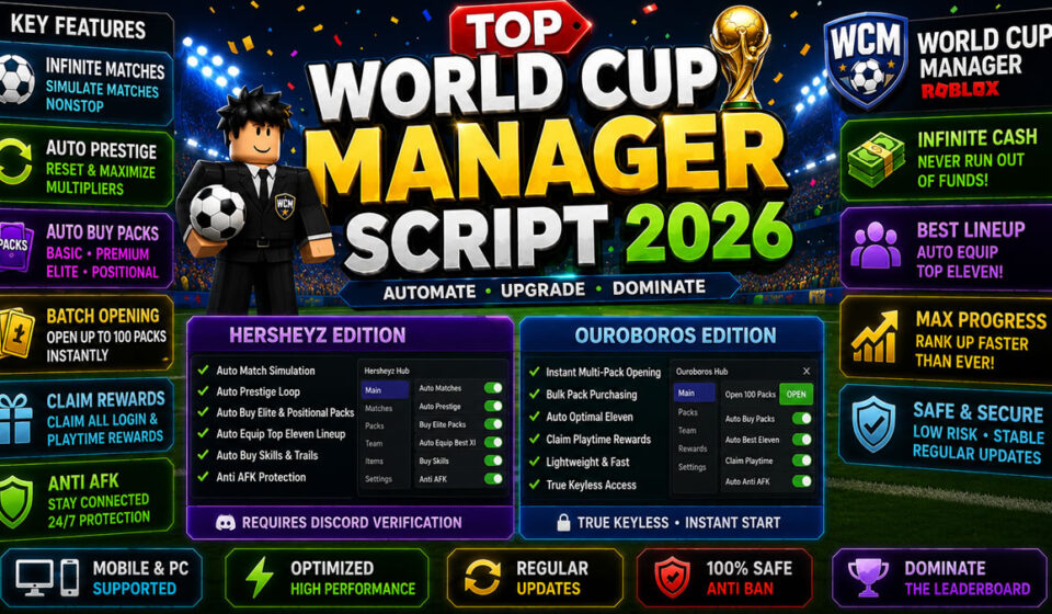 World Cup Manager Script