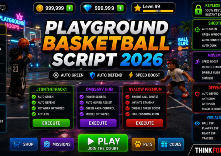 Playground Basketball Script