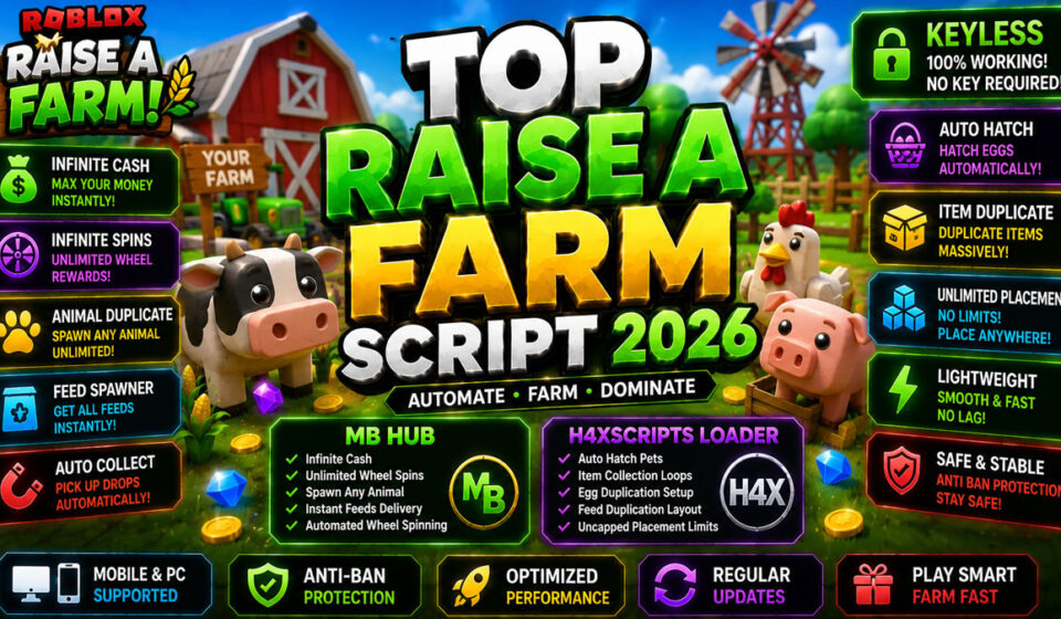 Raise a Farm Script