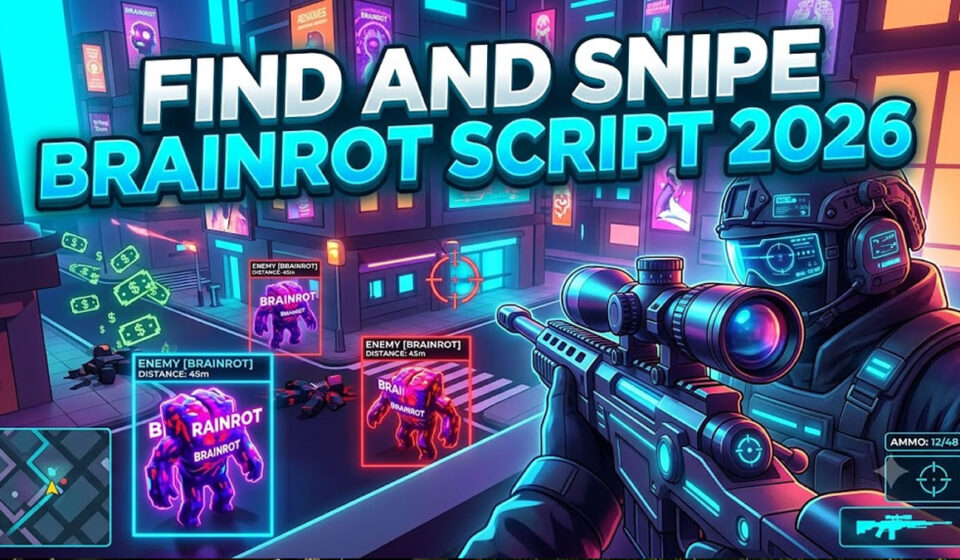 Best Find and snipe Brainrot Script 2026, Shoot Aura, Keyless Hubs