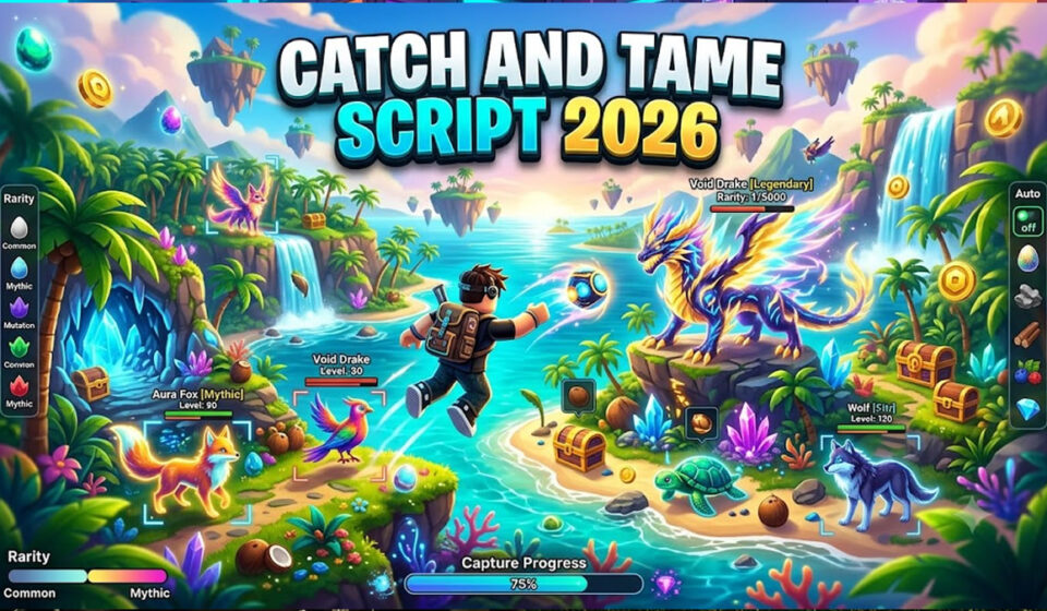 Catch And Tame Script
