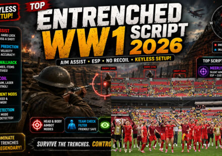 Premium Entrenched WW1 Script 2026, Keyless Hub Options