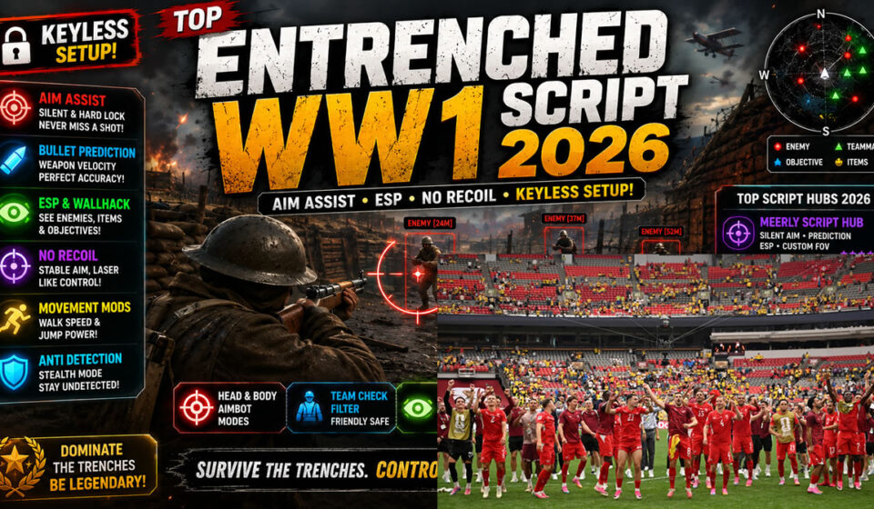 Premium Entrenched WW1 Script 2026, Keyless Hub Options