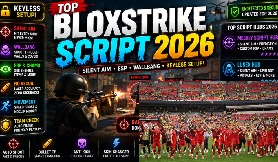 Top BloxStrike Script 2026, Keyless Ragebot, Wallbang
