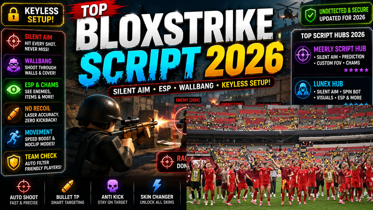 Top BloxStrike Script 2026, Silent Aim, Wallbang Setup