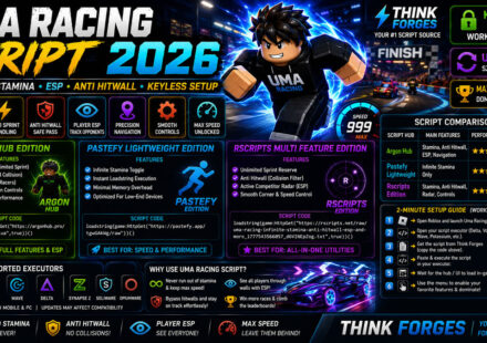 Top Uma Racing Script 2026, Anti Hitwall, Smooth ESP Setup