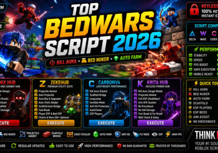 Best BedWars Script 2026, Keyless CarbonV4 Mechanics