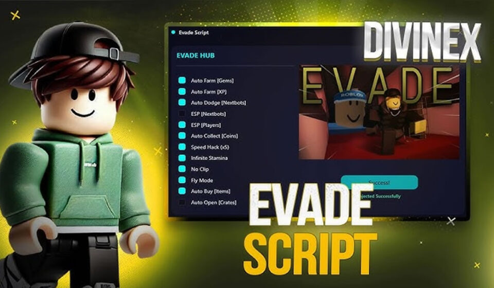 Top Evade Script 2026, IndraHub Setup, Mobile Ready