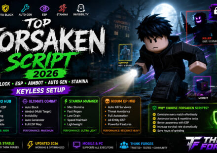 Premium Forsaken Script 2026, ESP Killer, Mobile Ready