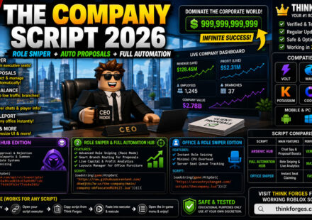 Top The Company Script 2026, No Key Auto Staffing Layout