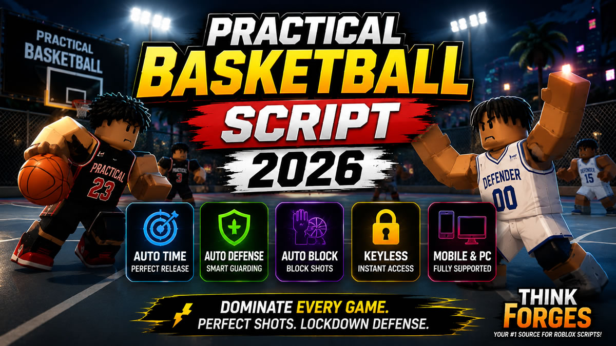 Top Practical Basketball Script 2026, Auto Time, Keyless